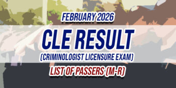 CLE Result February 2026 LIST OF PASSERS (M-R)