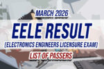 EELE Result March 2026 LIST OF PASSERS