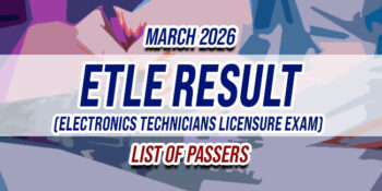 ETLE Result March 2026 LIST OF PASSERS