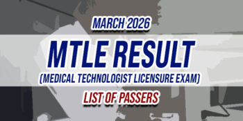 MTLE Result March 2026 LIST OF PASSERS