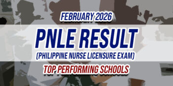 PNLE Result February 2026 TOP PERFORMING SCHOOLS