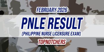 PNLE Result February 2026 TOPNOTCHERS
