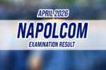 NAPOLCOM Exam Result April 2026