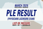 PLE Result March 2026 LIST OF PASSERS