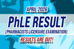 PhLE Result April 2026 JUST RELEASED
