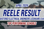 REELE Result April 2026 TOP PERFORMING SCHOOLS