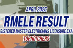 RMELE Result April 2026 TOPNOTCHERS