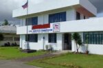 Civil Service Commission regional office building with Philippine flag