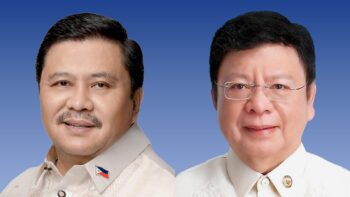 Senators Jinggoy Estrada (left) and Rodante Marcoleta (right)