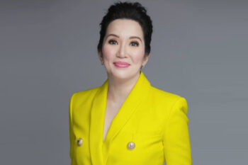 Filipino media personality Kris Aquino