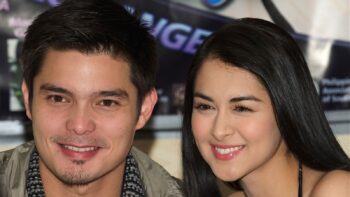Marian Rivera and Dingdong Dantes at a 2008 press conference