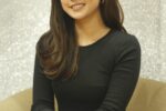 Actress Maris Racal smiling during a press event