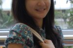 Actress Rica Peralejo smiling in a floral blouse while carrying a tote bag
