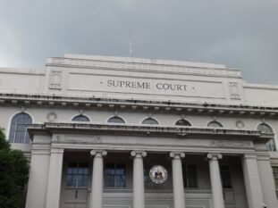 Facade of the Supreme Court of the Philippines building on Padre Faura, Manila