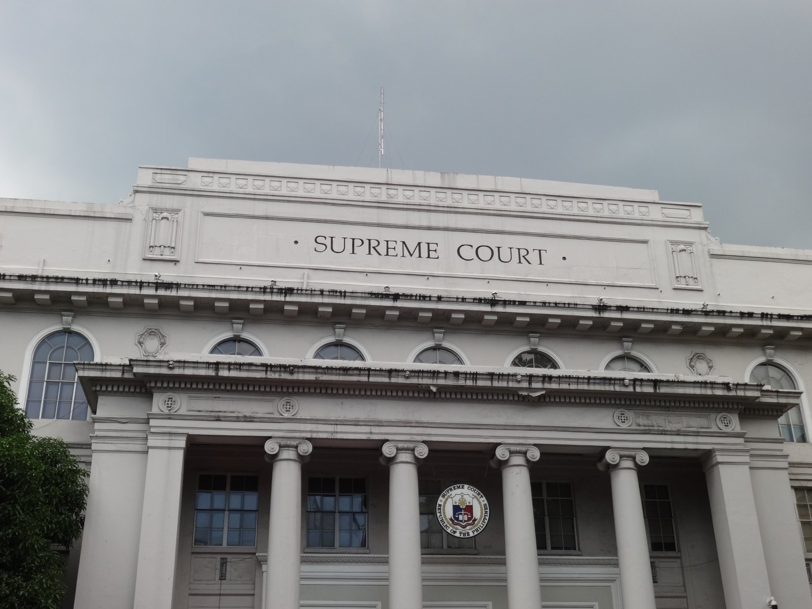 Facade of the Supreme Court of the Philippines building on Padre Faura, Manila